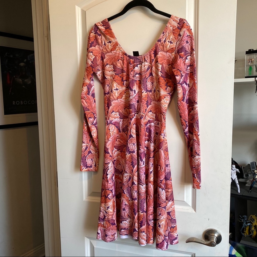 Black Milk Clothing Long sleeve Skater Dress